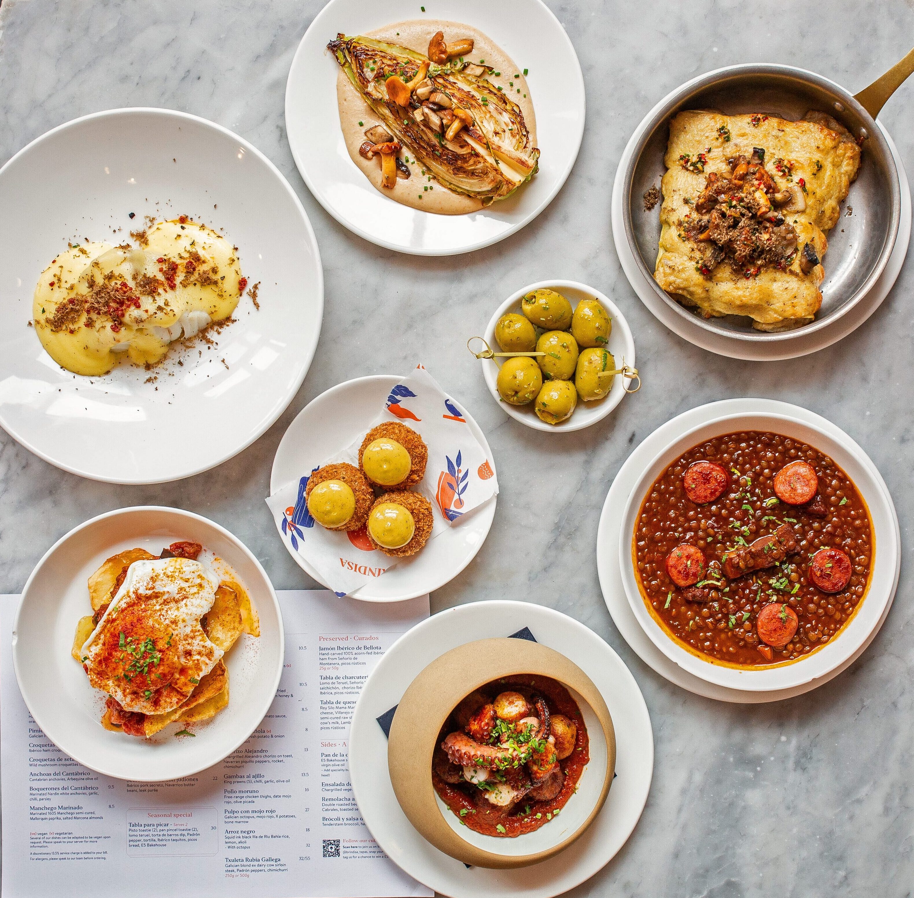 Autumn seasonal dishes