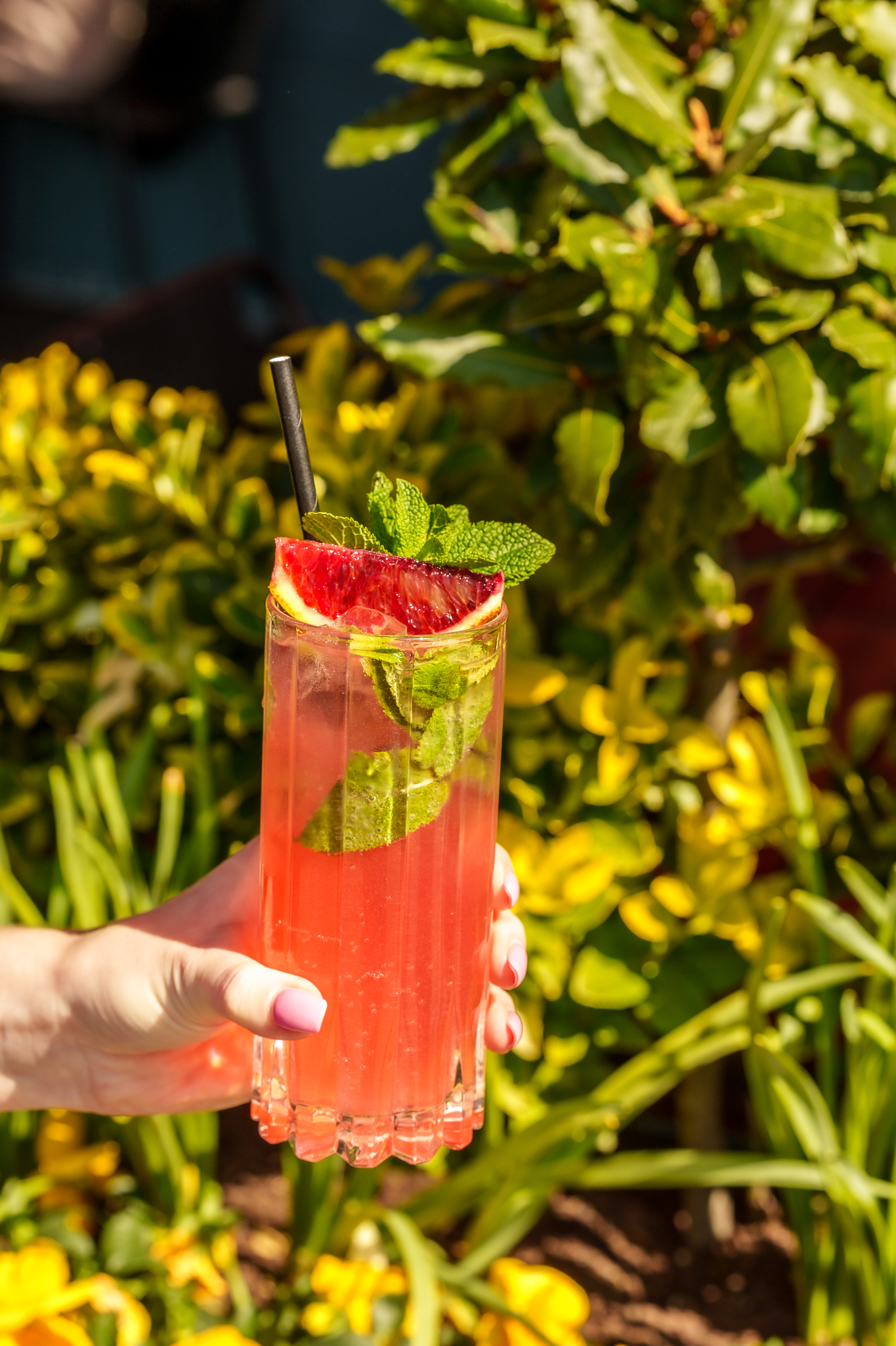 Spring cocktail